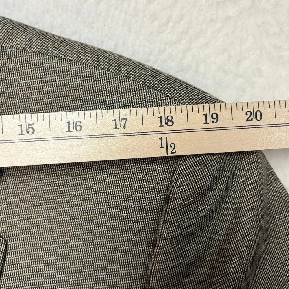 Croft & Barrow Sport Coat Mens 44L Brown Classic Fit Two Button‎ Blazer NWT
